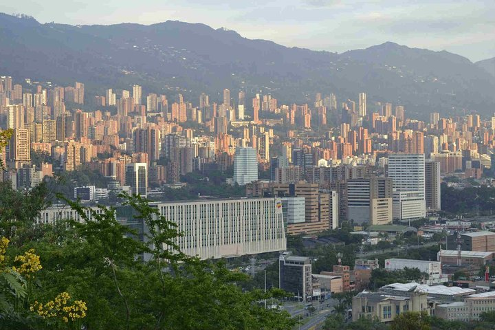 View from Pueblito Paisa, Medellin 