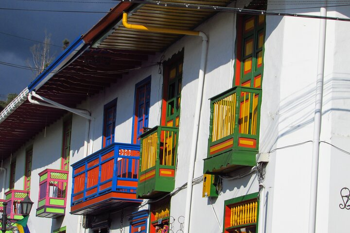 colorful balconies of the coffee axis