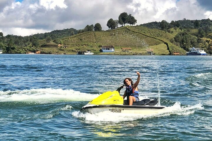Guatape & JetSki Ride & El Peñol Rock & Quaint Town From Medellin - Photo 1 of 9