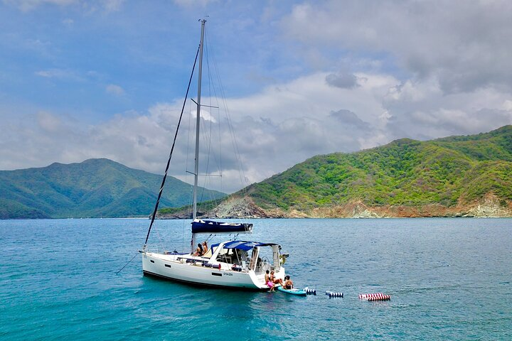 One amazing day in a private recent sailing boat in the Tayrona Park. The best sail trip from Santa Marta! - Photo 1 of 25