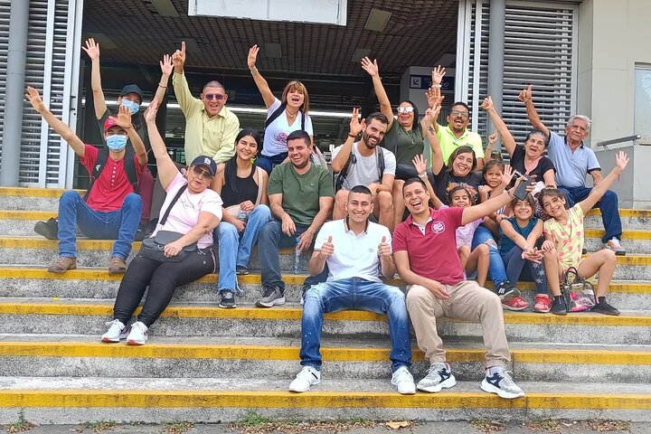 Start of the tour at the terminal station Cañaveralejo MIO