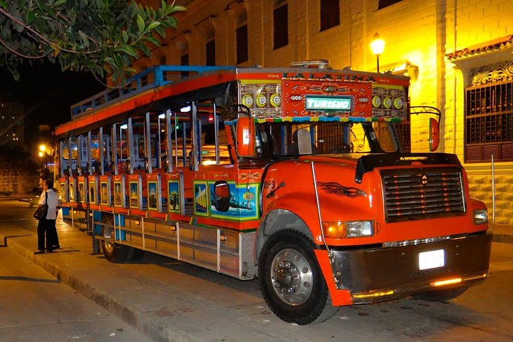 Party on a typical Chiva Party Bus - Photo 1 of 3