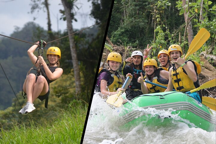 Zip Lining & Rafting Combo