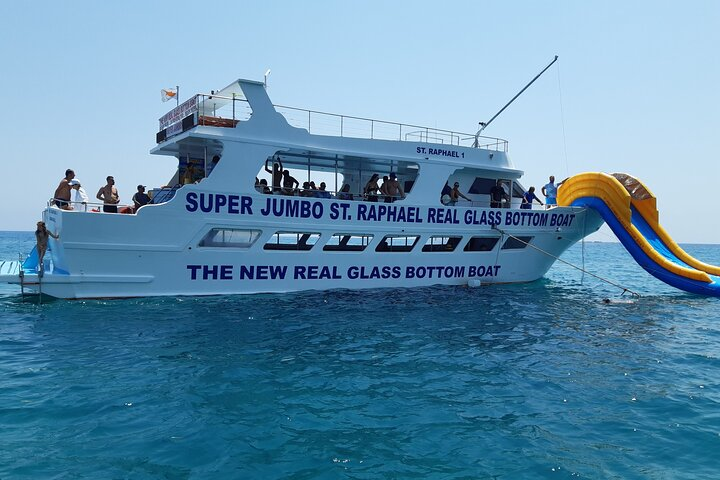 2.5 hour Glass Bottom Boat Trip, Snorkeling, Sliding and Fun - Photo 1 of 22