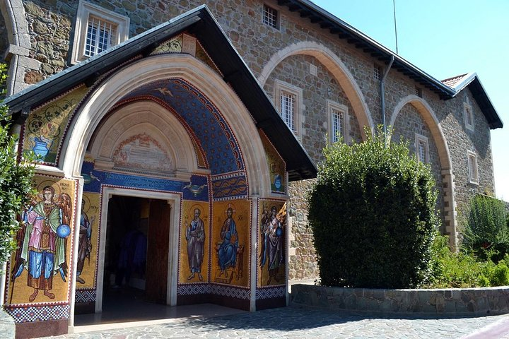 Kykkos Monastery main entrance