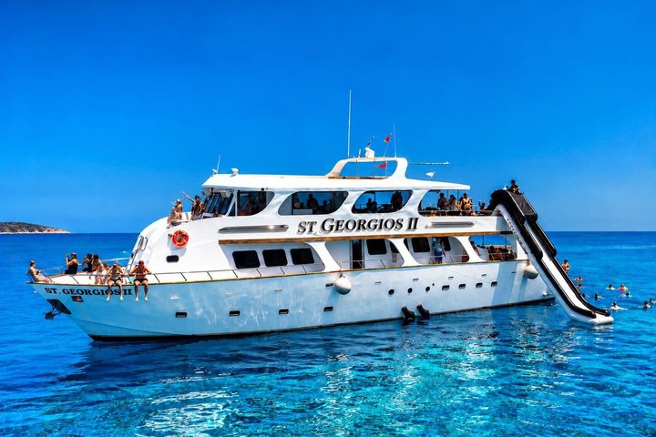 Protaras Turtle LUX Yacht with Slide, Optional BBQ & Transfers - Photo 1 of 25