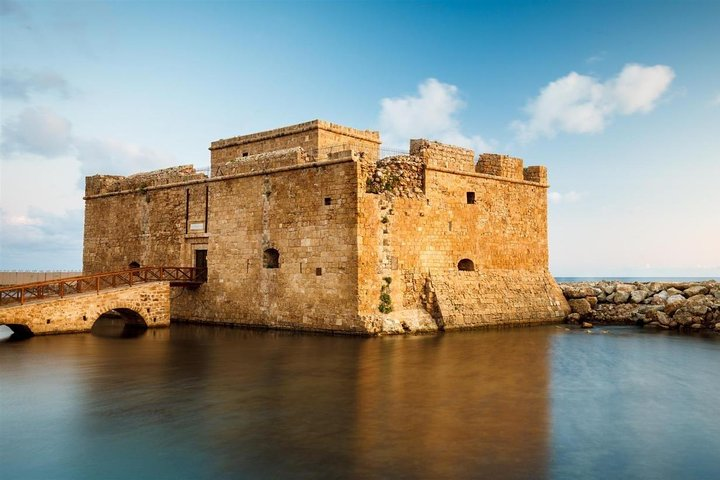 Paphos City, the castle