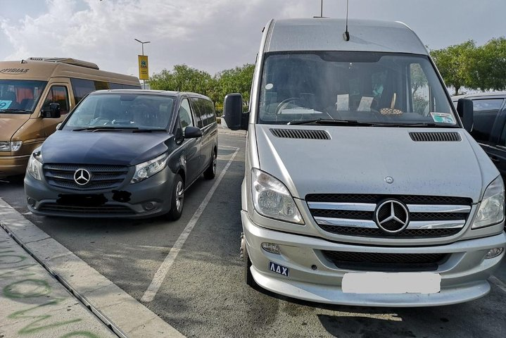 Minibus private transfer from LCA airport to and from Ayia Napa 1-16 travellers - Photo 1 of 17