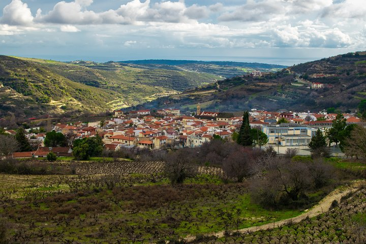 Drive through rural villages and explore the Troodos mountains - visit 4 spots making traditional products