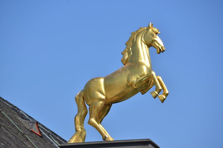 The Golden Horse on the State Museum (Landesmuseum)