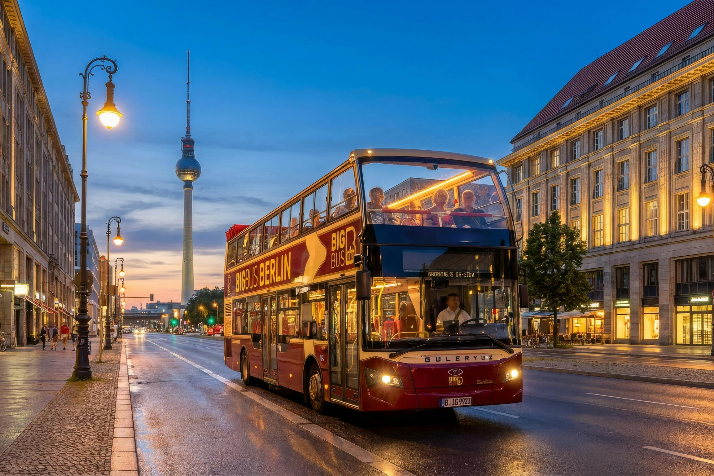 Berlin: Evening Open-Top Bus Tour with Live Guide - Photo 1 of 8