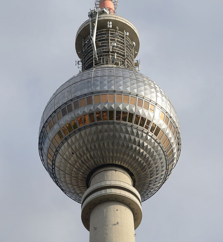 Berlin TV Tower: Admission + Table Reservation - Photo 1 of 6