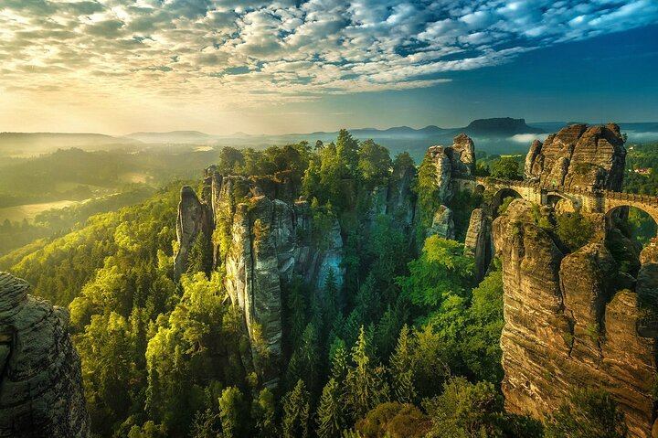 Bastei bridge - highlight of Saxon Switzerland