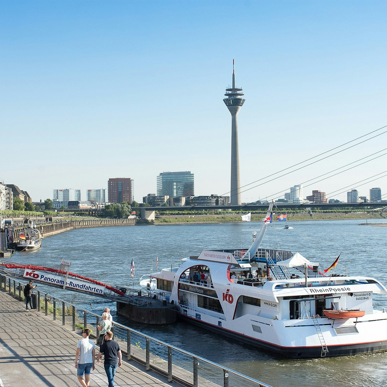 Düsseldorf: Sightseeing River Cruise - Photo 1 of 5