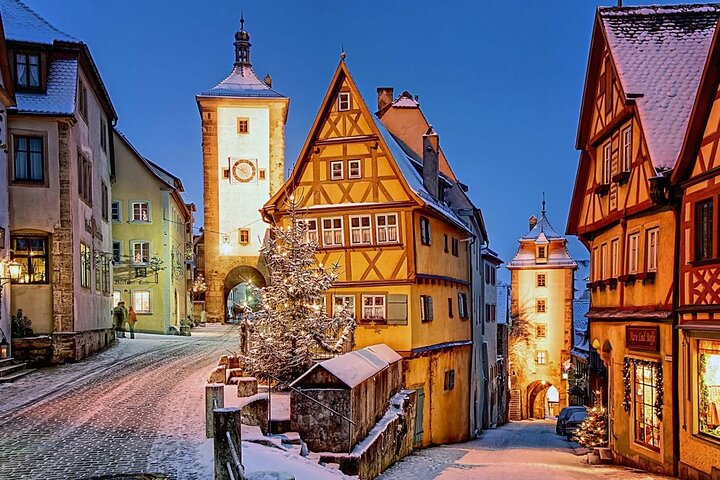 from Frankfurt: historic treasure Rothenburg, private 1 day Tour  - Photo 1 of 7
