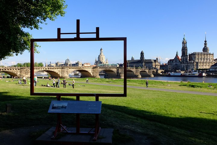 The famous 'Canaletto Blick'. So called because the artist Caneletto painted a famous landscape of Dresden