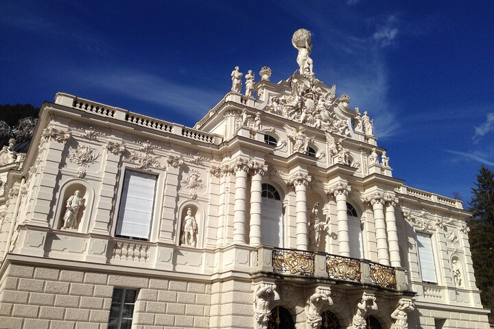 Linderhof Palace in Spring