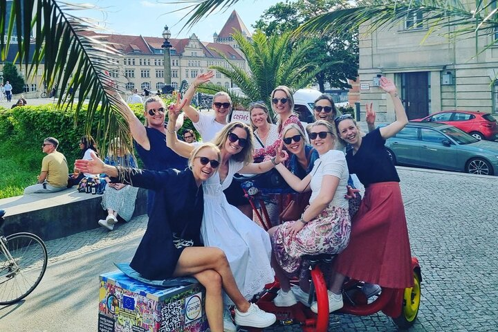 Party and Beer Bike Private Sightseeing Tour Berlin with Pick-up - Photo 1 of 24