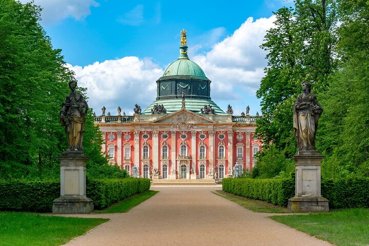 Discover the stunning Sanssouci Palace a masterpiece of Prussian architecture surrounded by lush gardens offering a glimpse into royal history and the grandeur of the past.