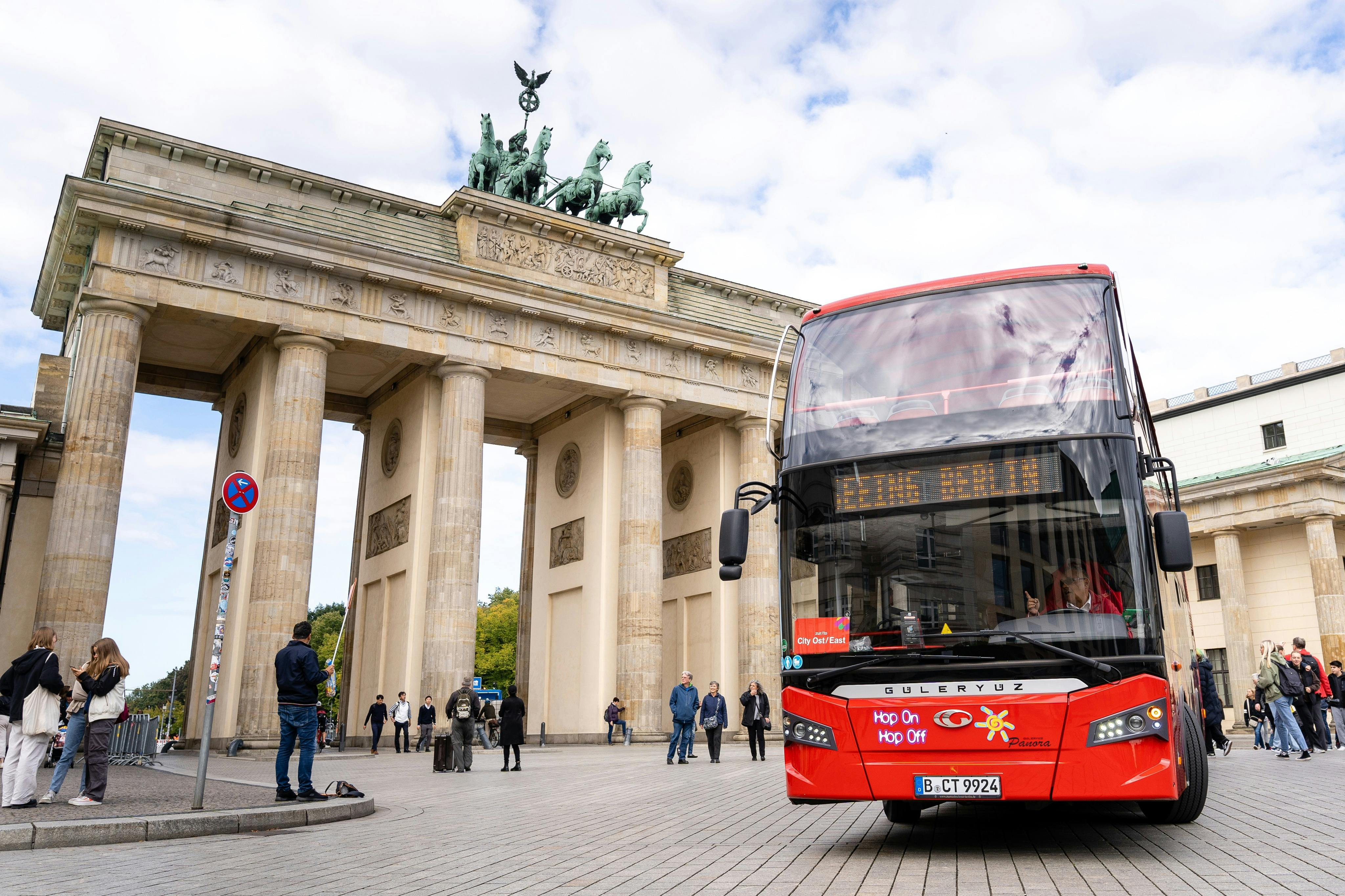 Red Sightseeing Berlin: 24 or 48-Hr Hop-on Hop-off Bus Tour + Audio Guide - Photo 1 of 3