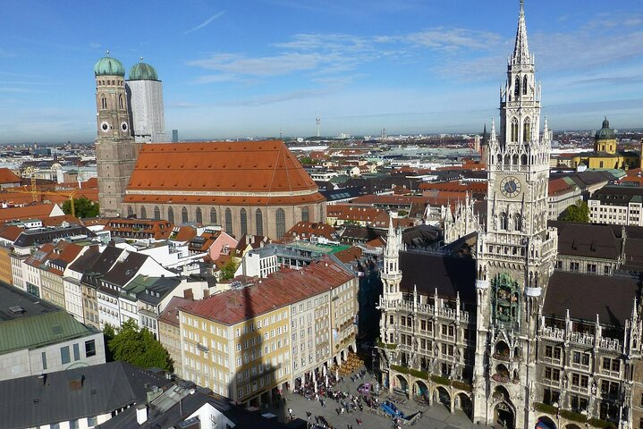 Marienplatz and Frauenkirche (Church of Our Lady)