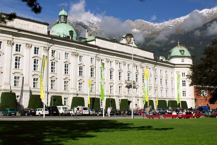Innsbruck's Residenz and downtown