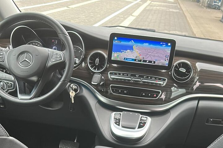 Experience a smooth journey through Copenhagen’s streets with a private transfer service featuring spacious interiors and an attentive driver for a personalized travel experience.