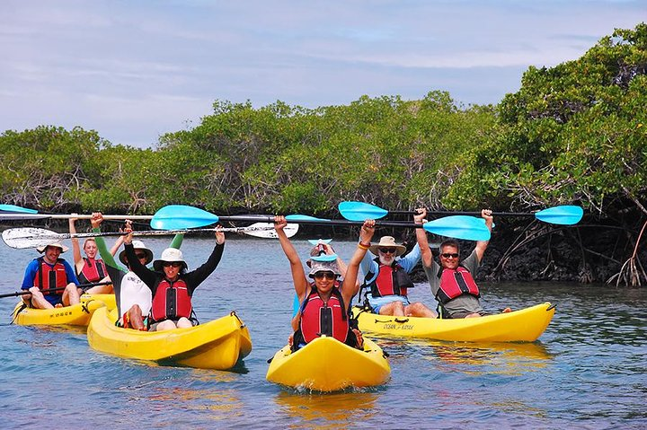 Kayaking in Puerto Villamil Galapagos
