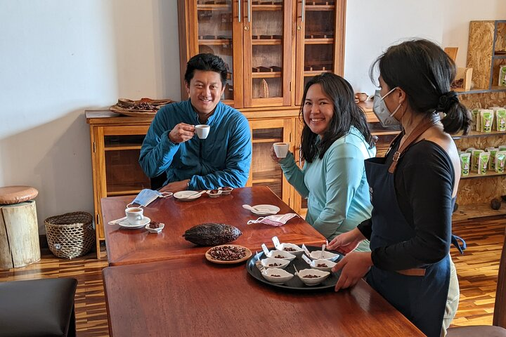 Chocolate brings a smile to your face!