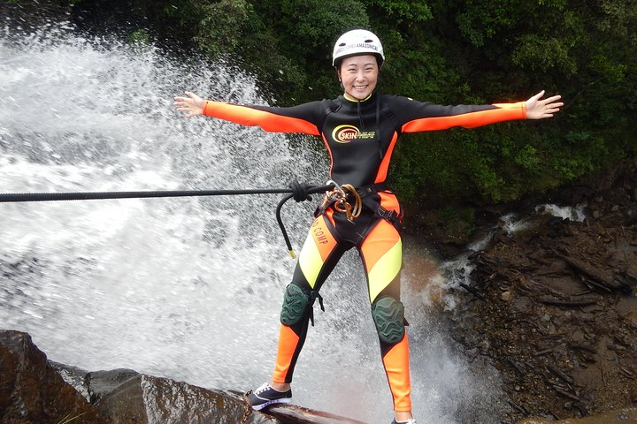 Canyoning in Baños Chamana Waterfall - Photo 1 of 11