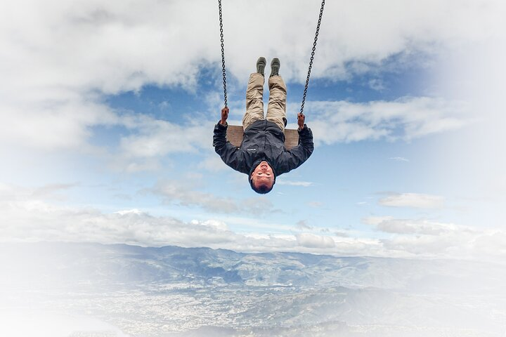 Swing in the clouds