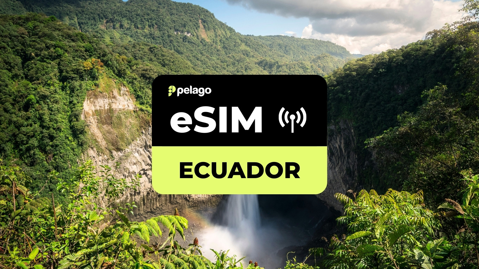 Ecuador eSIM by Pelago - Photo 1 of 1