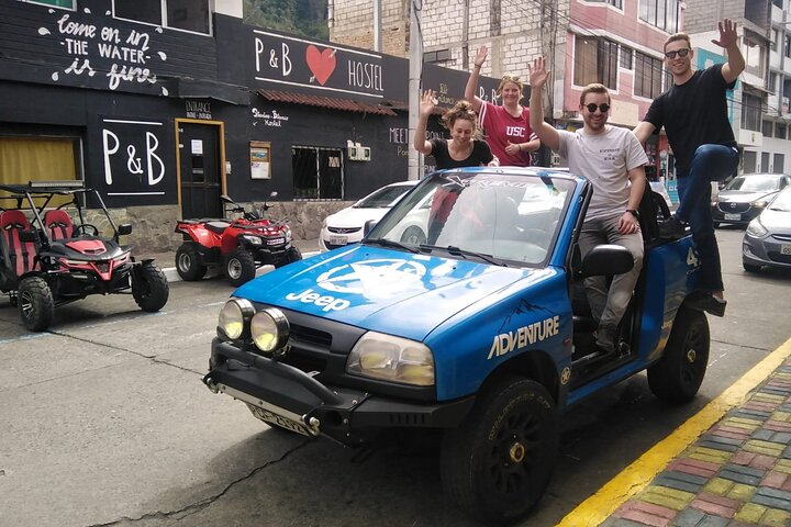 Waterfalls Route Jeep Tour | 3 - Hour Adventure in Baños Ecuador - Photo 1 of 16
