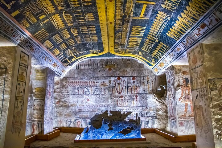 Valley of the Kings, Luxor ,West Bank Egypt ,Tomb of Ramses III ,Tomb of Ramases IX ,Tomb of Merenptah ,Tomb of King Tutankhamun (Tut), Luxor Travels.