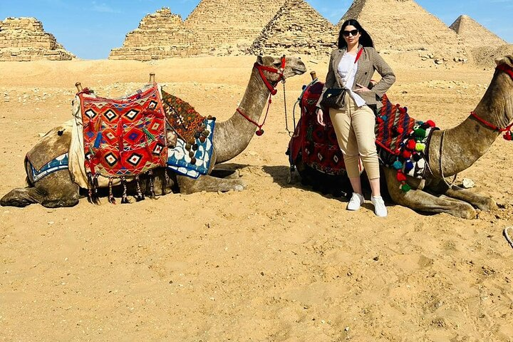 4-Hours Giza pyramids and sphinx private tour with hotel pickup and drop off - Photo 1 of 16