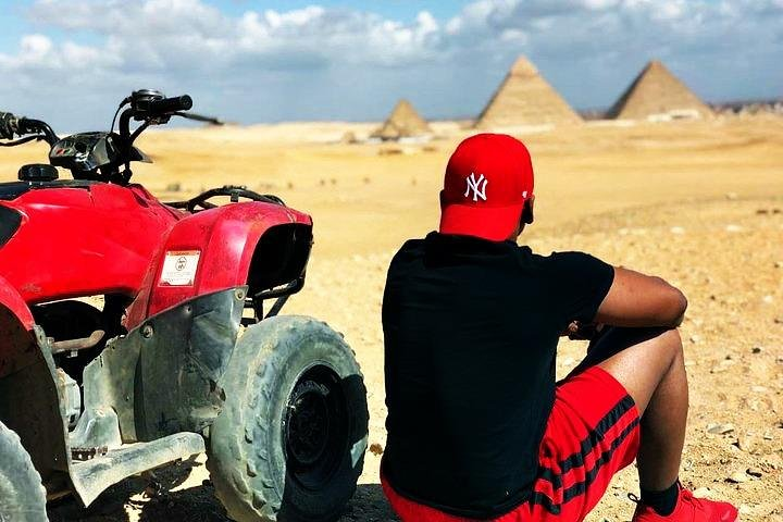 All inclusive Tour Giza Pyramids Sphinx Quadbike Camels Lunch - Photo 1 of 25