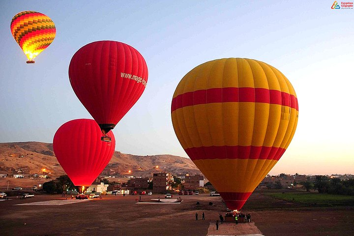 Amazing Luxury Hot Air Balloon and Safari Bick Tour in Luxor From Luxor - Photo 1 of 14