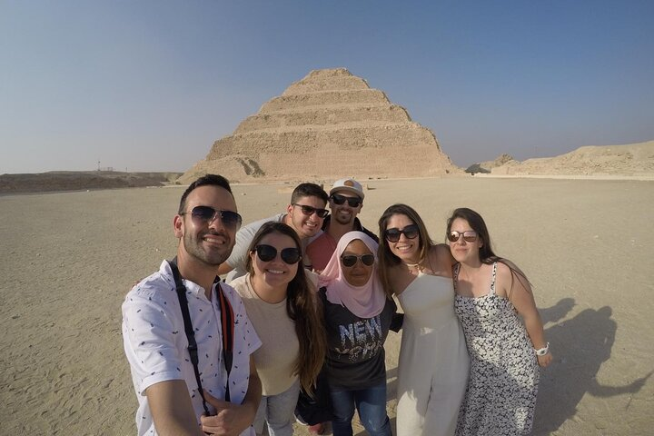 Happy Group at Sakkara