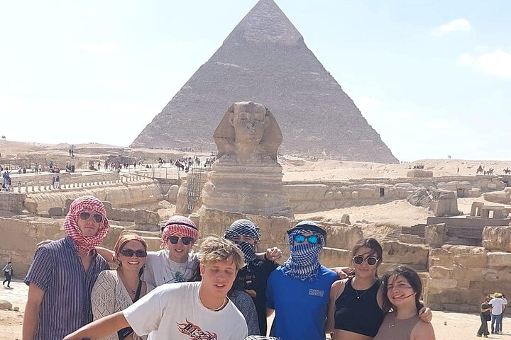 Book Giza Pyramids , Sphinx , Egyptian Museum and Get free Camel ride Or Lunch - Photo 1 of 14