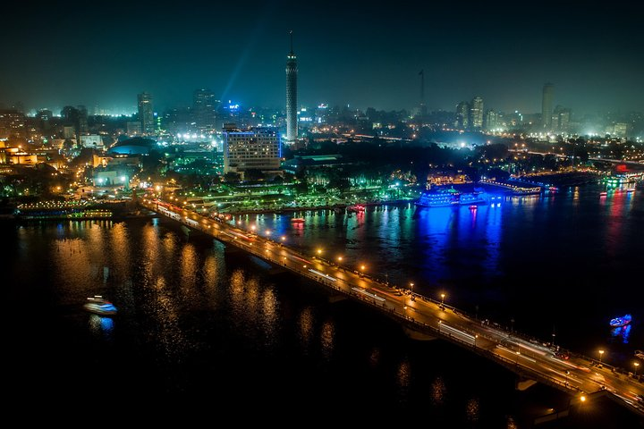 Cairo by Night Tour to EL Azhar Park- Nile Felluca -Khan el Khalili with Dinner - Photo 1 of 6