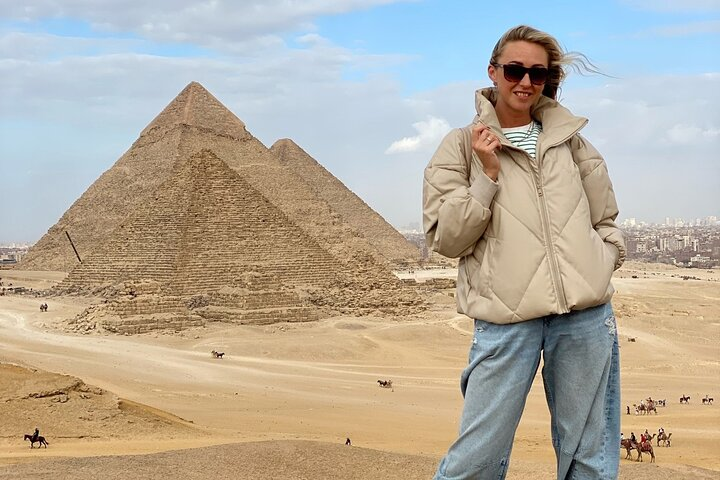 Guided Tour to Giza Pyramids, Museum, Citadel and Khan El Khalili - Photo 1 of 15