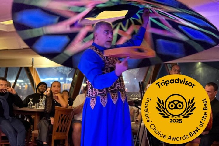Sunset or night time Cairo Nile Dinner Cruise with live show - Photo 1 of 25