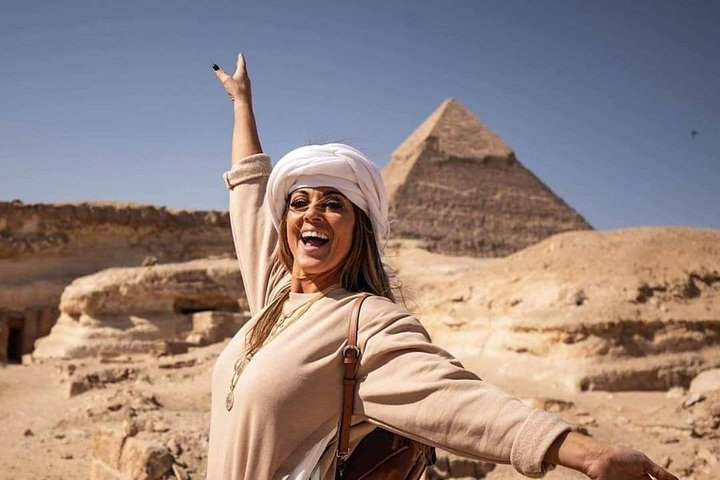 From Hurghada Cairo Day Trip: Pyramids, Sphinx & Egyptian Museum - Photo 1 of 14