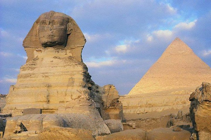 The Sphinx & Kharfe's Pyramid