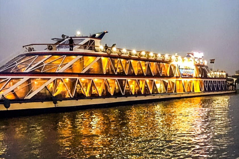 Cairo: Nile River Dinner Cruise + Transfer + Dance Show & Music - Photo 1 of 5