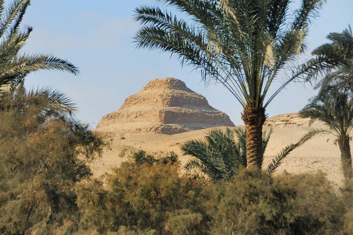 Cairo Pyramids Tour Sakkara The Giza Pyramids and Great Sphinx - Photo 1 of 6