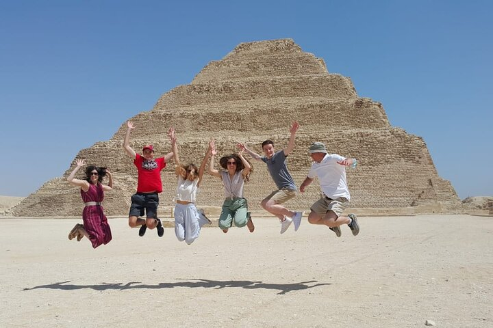 Cairo : Pyramids World Day Tour Sakkara , Memphis & Dahshur Red and Bent Pyramid - Photo 1 of 14