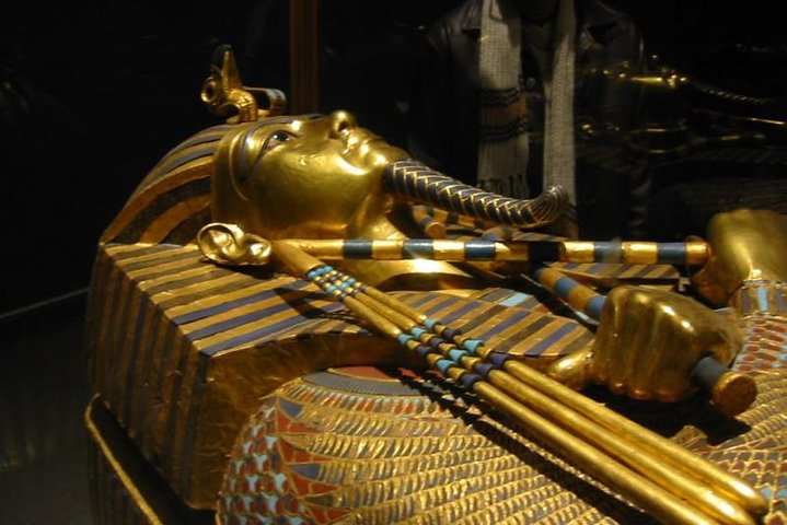 The Mummy coffin of King Tut