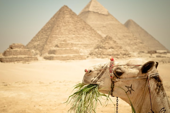 Giza Pyramids and Sphinx Egypt