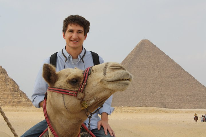 Camel Ride at Sunrise